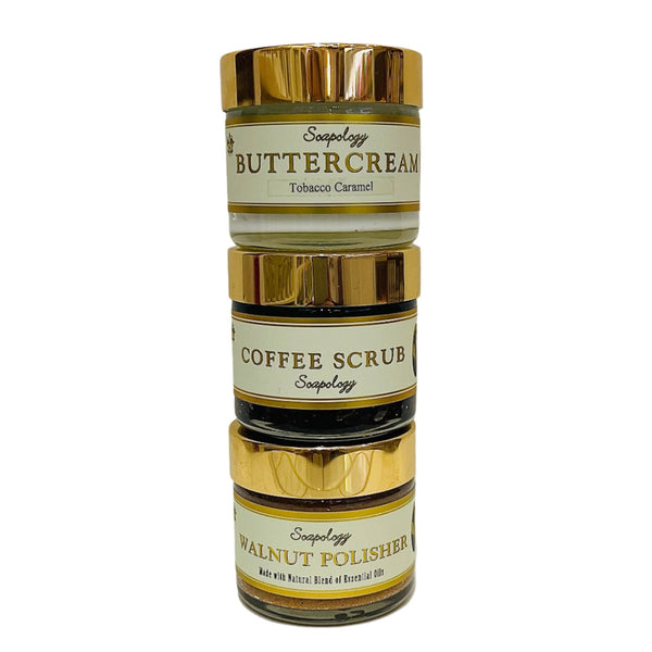 Trio Gift Set - Tobacco & Caramel