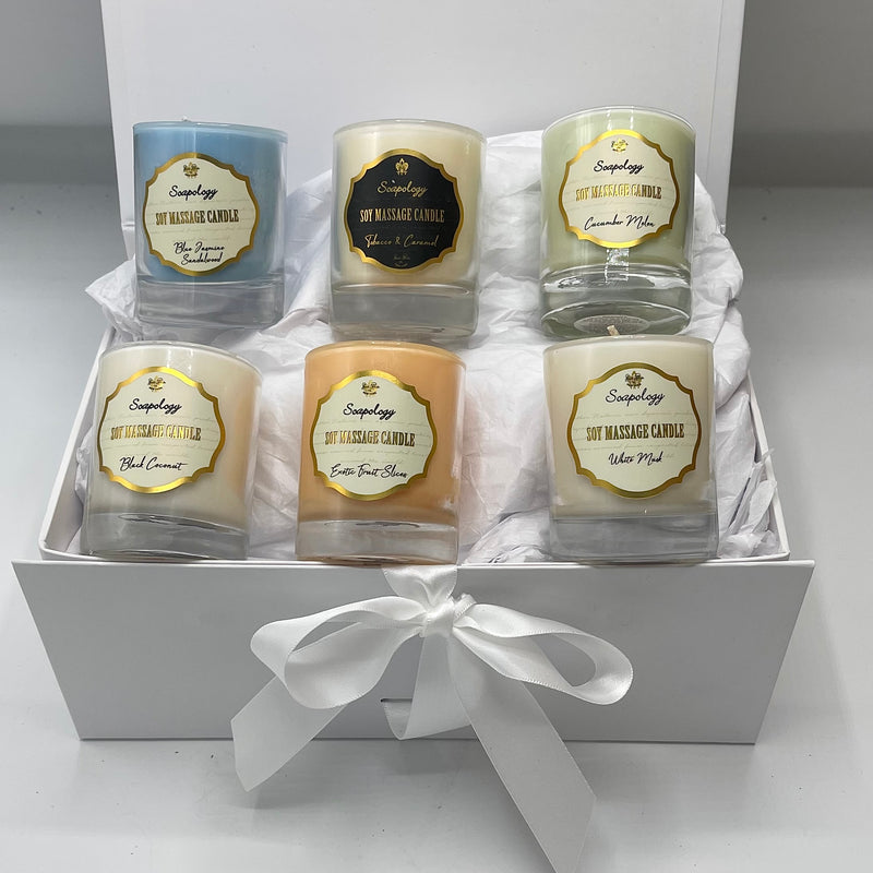 Gift Set Mini Soy Massage Candles