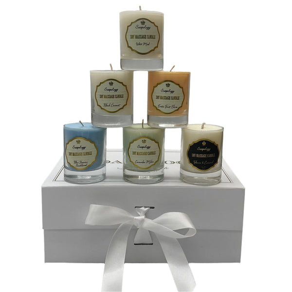 Gift Set Mini Soy Massage Candles