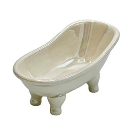 Ceramic tub soap dish - Iridescent