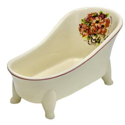 Soap Dish - Large Ceramic Bathtub Soap Dish - Paris