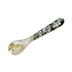 Spoon: Mother of Pearl Dark Brown Handle