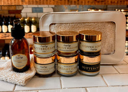 Spa Travel Set Coffee & Brown Sugar