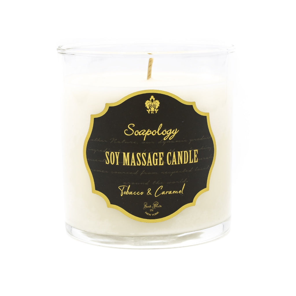 Soy Massage Candle - Tobacco & Caramel