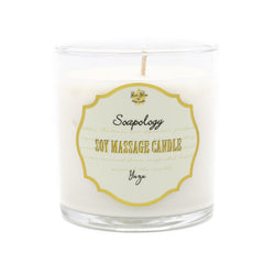 Soy Massage Candle <br> Yuzu - SoapologyNYC CANDLES